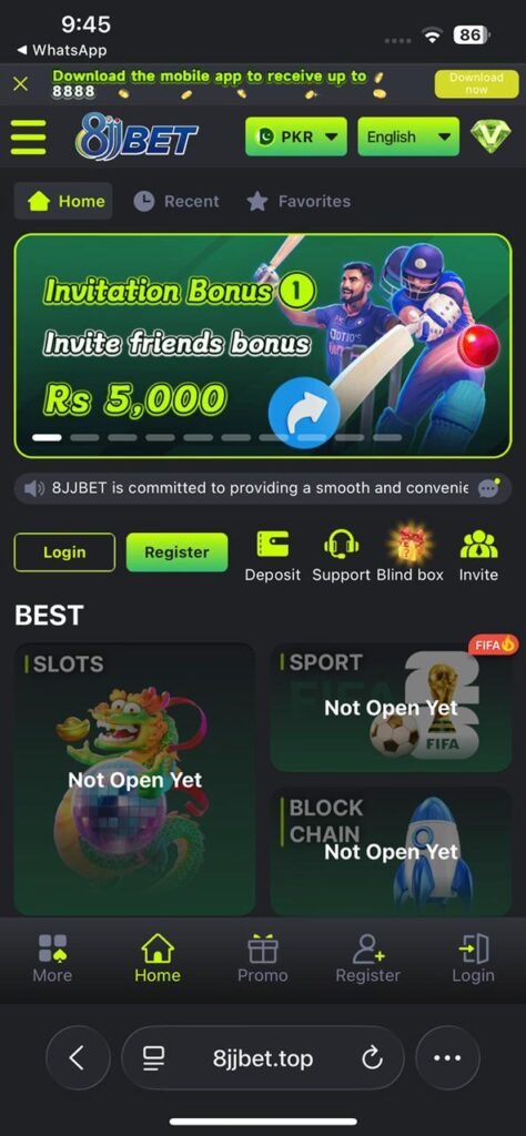 8JJBet Game Latest